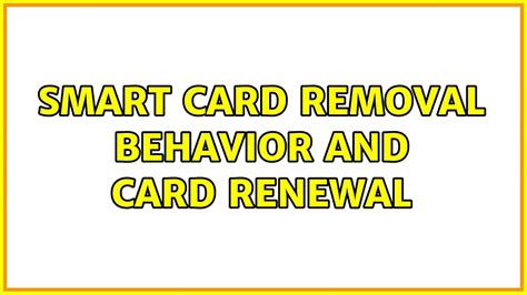 smart card removal behavior registry|list smart card trust anchors.